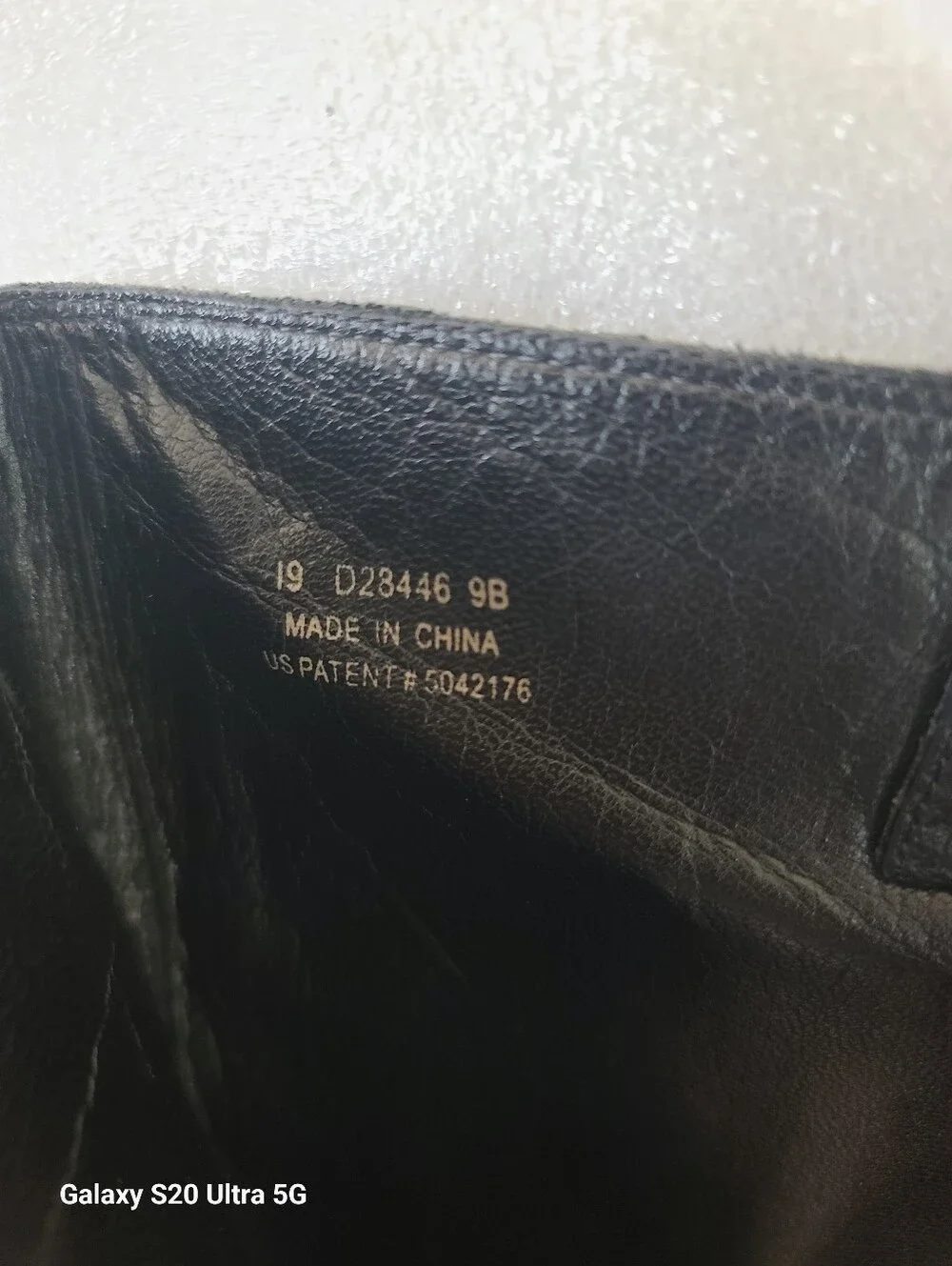 COLE HAAN Women's Black Leather Tall Riding Boots